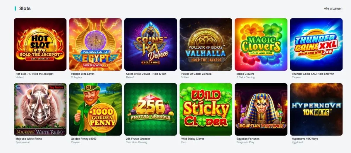 spininio casino slots